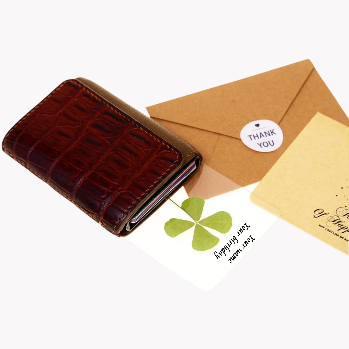 Fortune Charms - Personalized Four-Leaf Clover