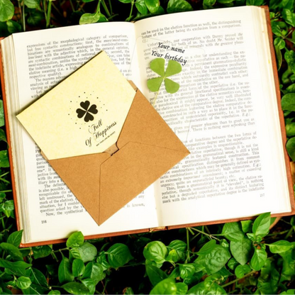 Fortune Charms - Personalized Four-Leaf Clover