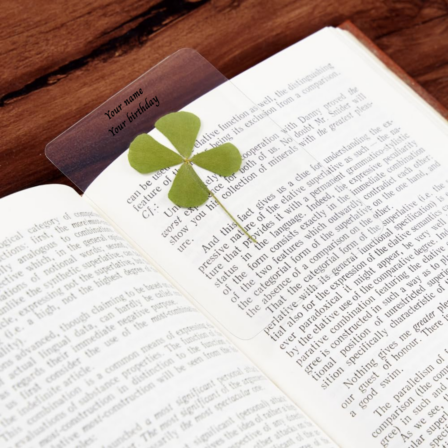 Fortune Charms - Personalized Four-Leaf Clover
